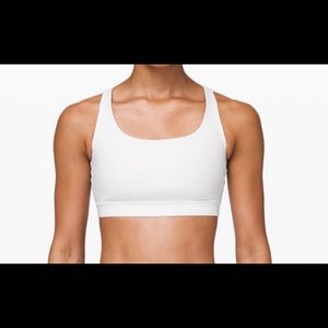 Lululemon energy bra size 2 white
